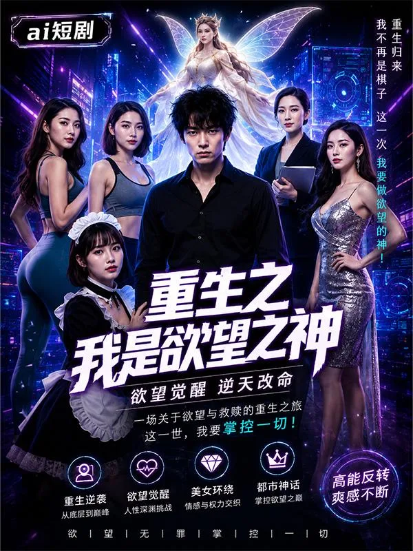 重生之我是欲望之神 欲望之神任务 ai短剧 欲望情欲故事 神之缠绵
