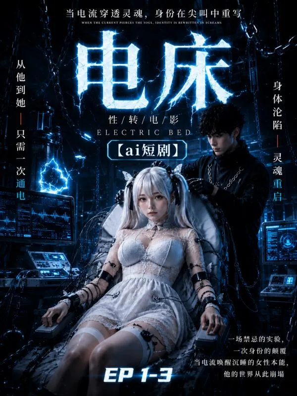 电床 EP1-3 电床调教 ai短剧 情欲调教故事 电床缠绵 海报