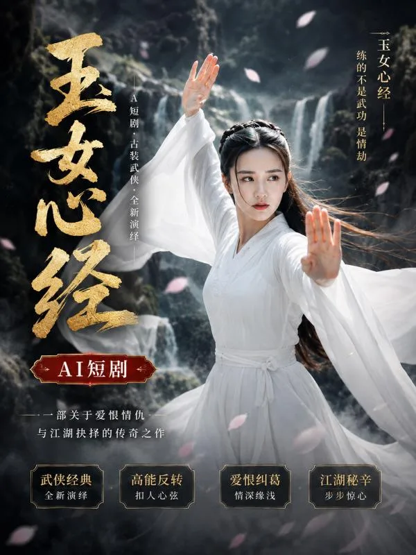玉女心经·孽夜 绝色玉女 深夜在私密密室里彻底卸下防备尽显妩媚 ai成人 画面极具视觉冲击力让人看得心跳加速 ai短剧 海报