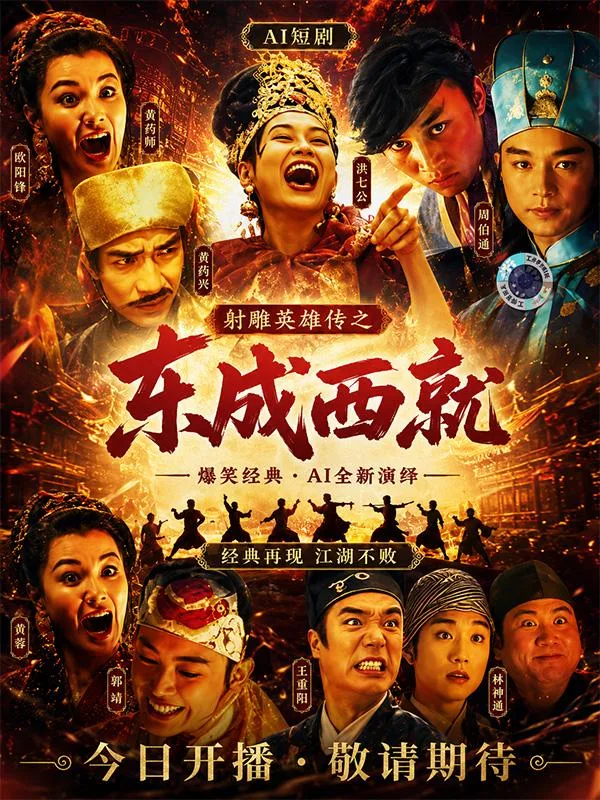 射雕英雄传之东成西就 昔日港风红颜极致拉扯 颠覆经典的荒诞武侠 海报