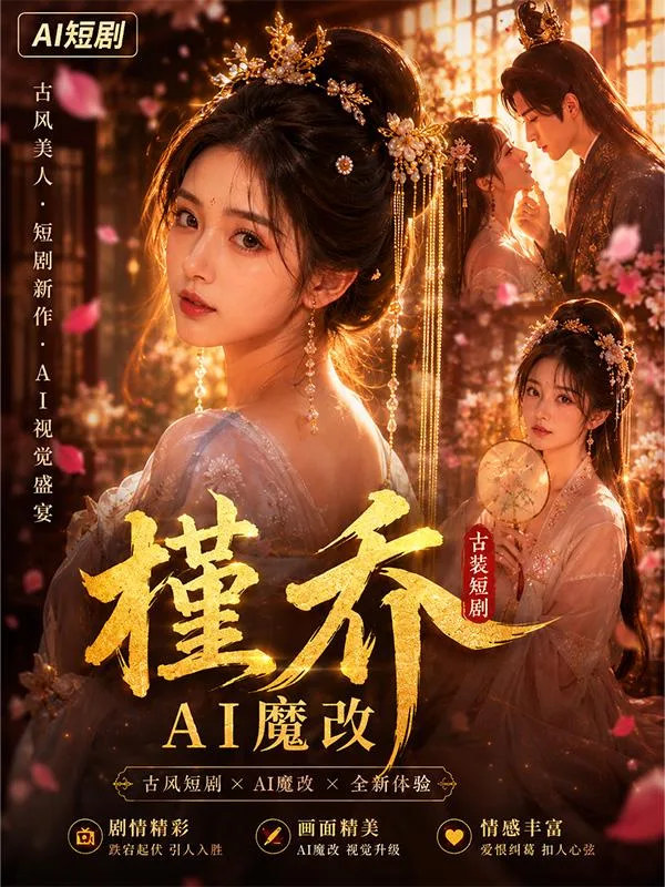 槿乔绝美佳人 每晚密道送入皇宫侍寝 AI短剧 宫斗情欲全集